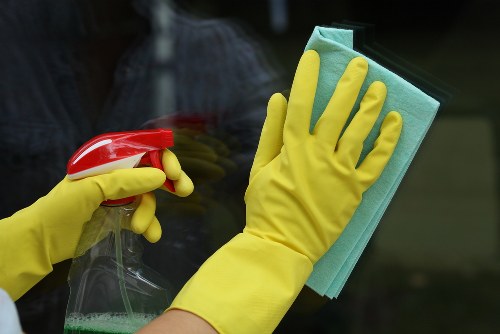 Professional move in cleaning for a Westhampstead flat before moving in