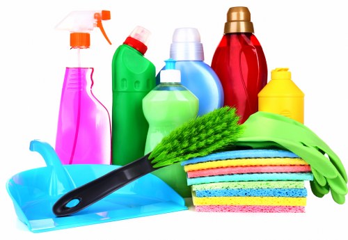 Bathroom deep cleaning as part of a move in cleaning service in Westhampstead