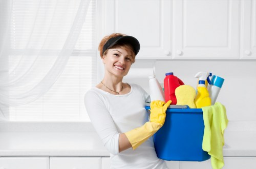 Customer selecting a secure payment method for Carpetcleaning Westhampstead