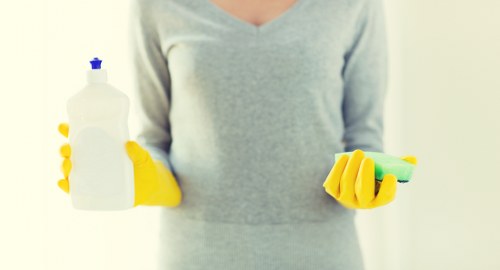 Commercial hard floor cleaning for a Westhampstead business