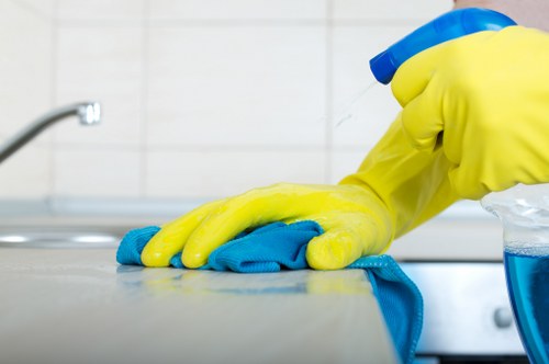 Furniture and household items being removed during a local clearance job