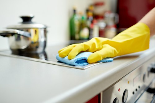 Freshly cleaned living space after a one-off cleaning appointment in Westhampstead