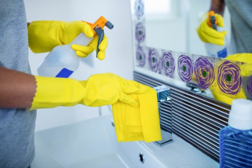 Commercial deep cleaning for an office near Westhampstead